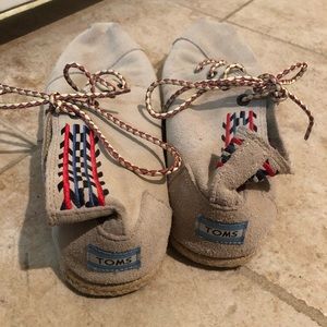 TOMS Tribal Suede Booties